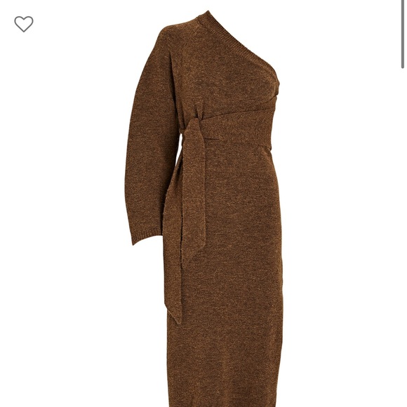 Nanushka Cedro One shoulder knit midi dress - Picture 7 of 7